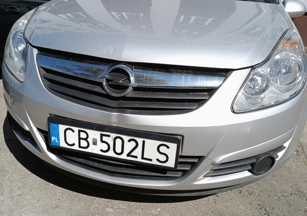 Opel Corsa cena 7000 przebieg: 259158, rok produkcji 2009 z Bydgoszcz małe 79